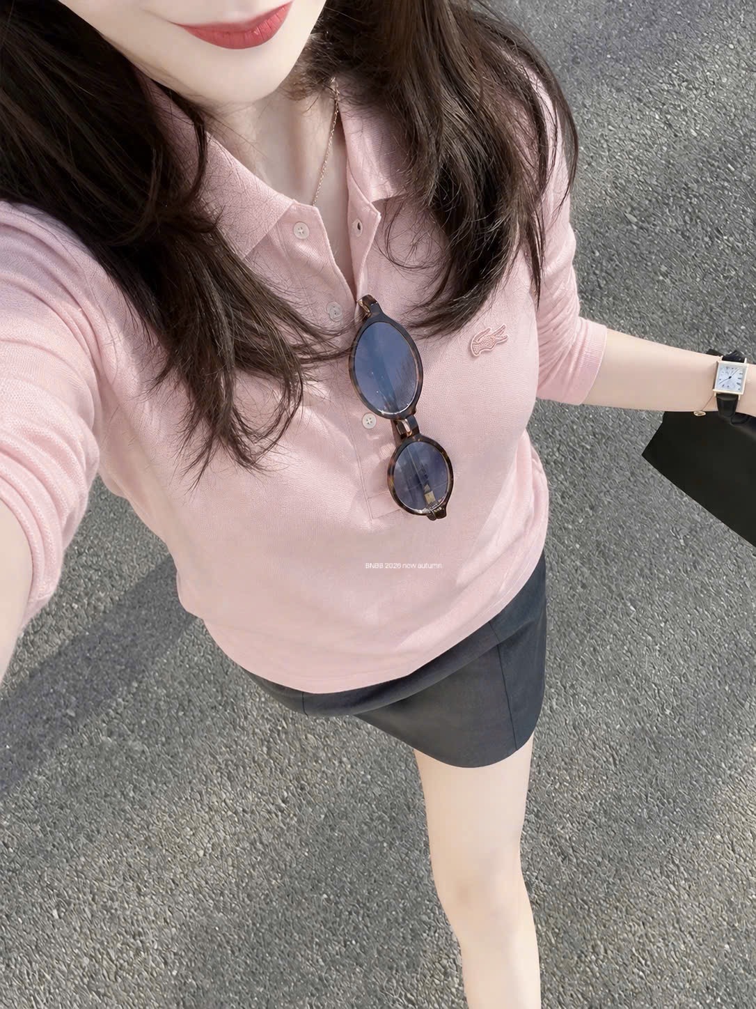 Gom - ÁO POLO HỒNG THÊU CÁ SAUA DT BNBB