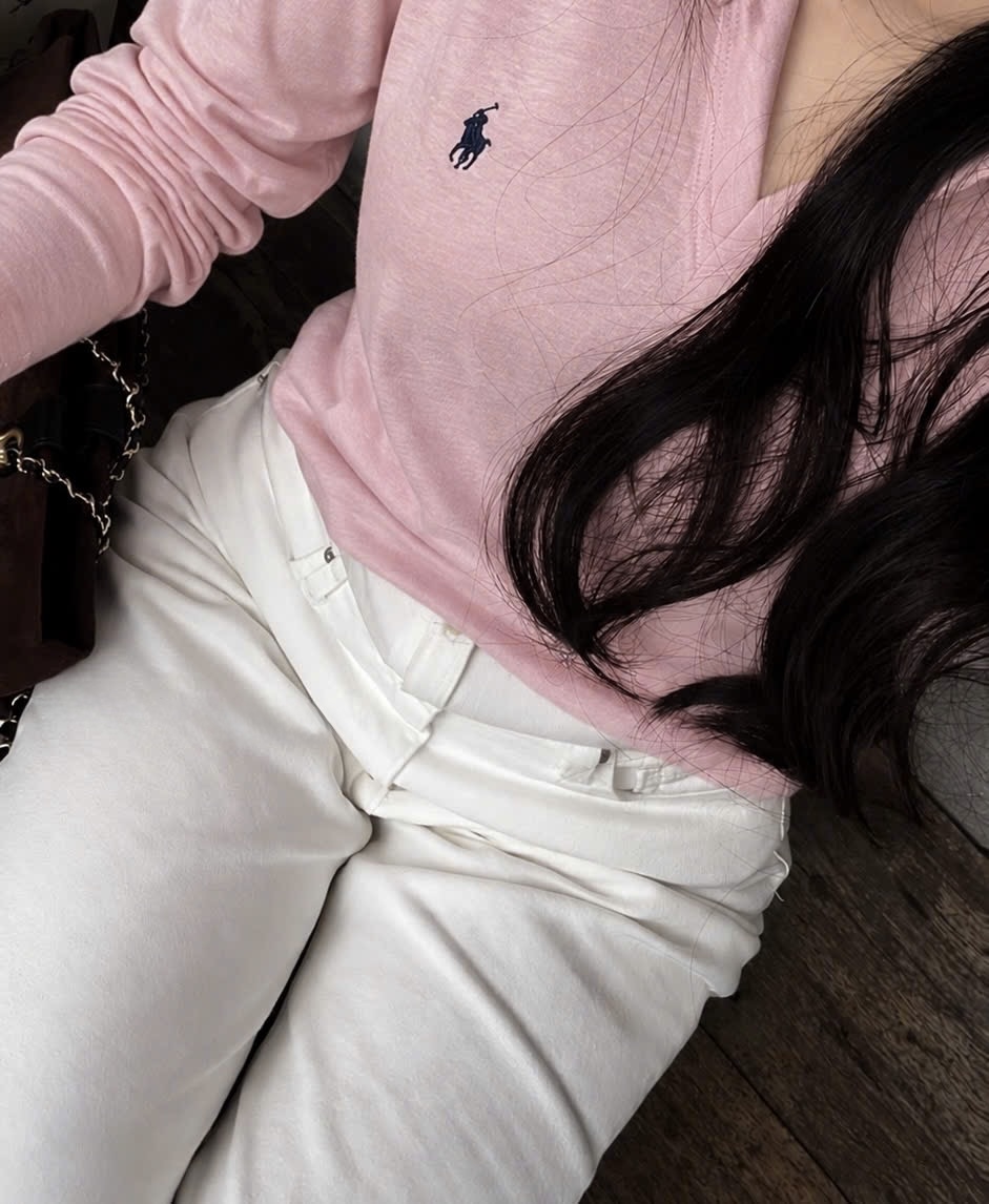 Gom - ÁO PULL GIẤY HỒNG DT THÊU NGỰA