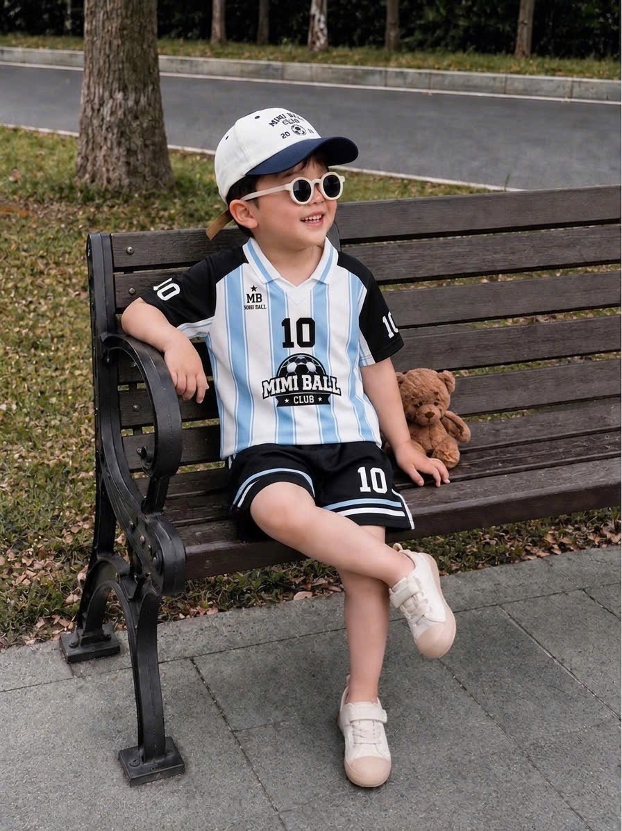 BỘ ĐÙI BÓNG ĐÁ KÊ XANH MINI BALL SỐ 10 BT