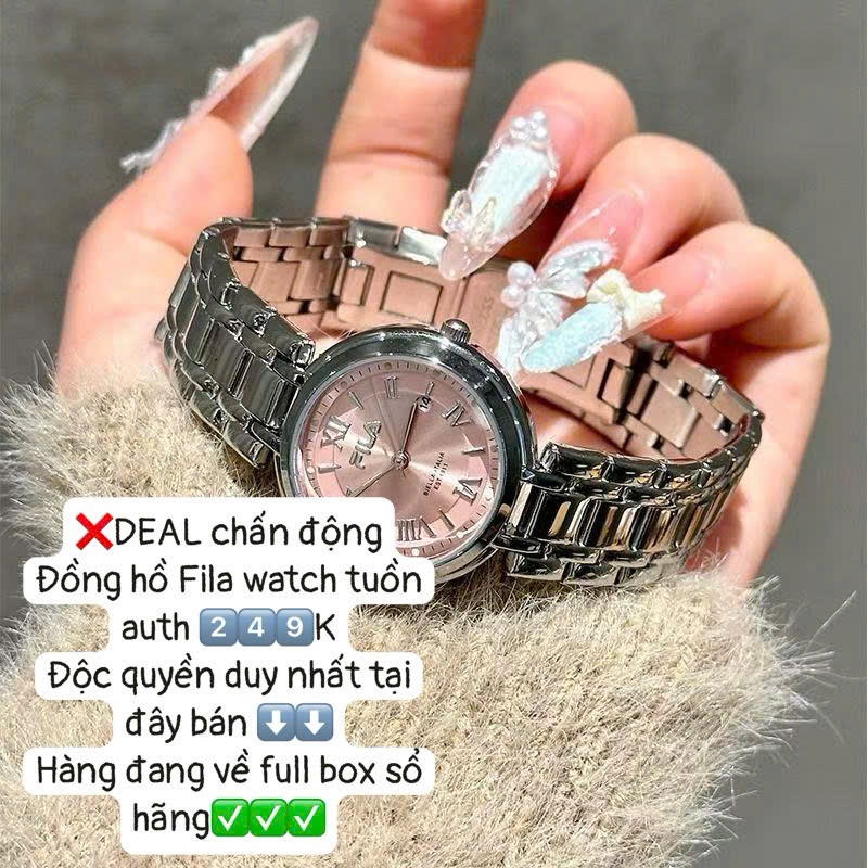 ĐỒNG HỒ FILA MẶT HỒNG
