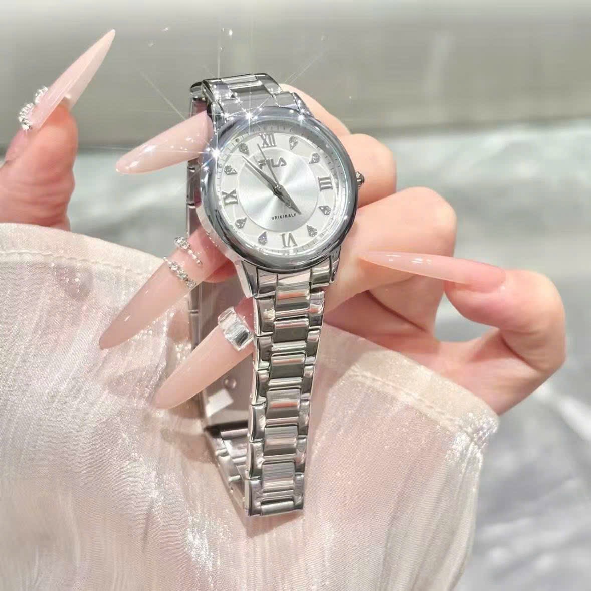 ĐỒNG HỒ FILA MẶT TRẮNG NỮ
