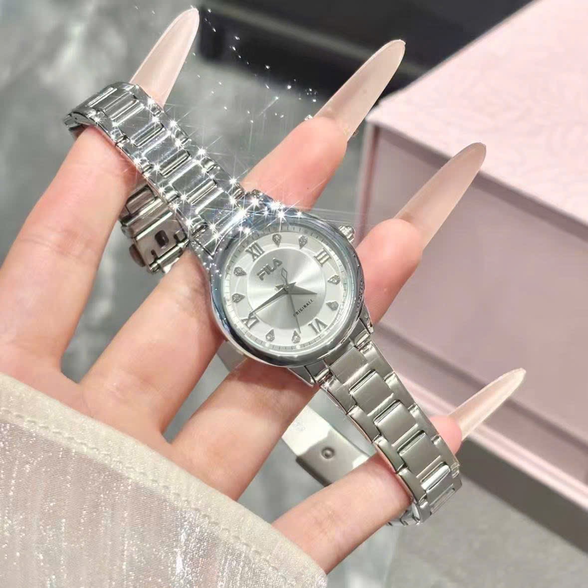 ĐỒNG HỒ FILA MẶT TRẮNG NỮ