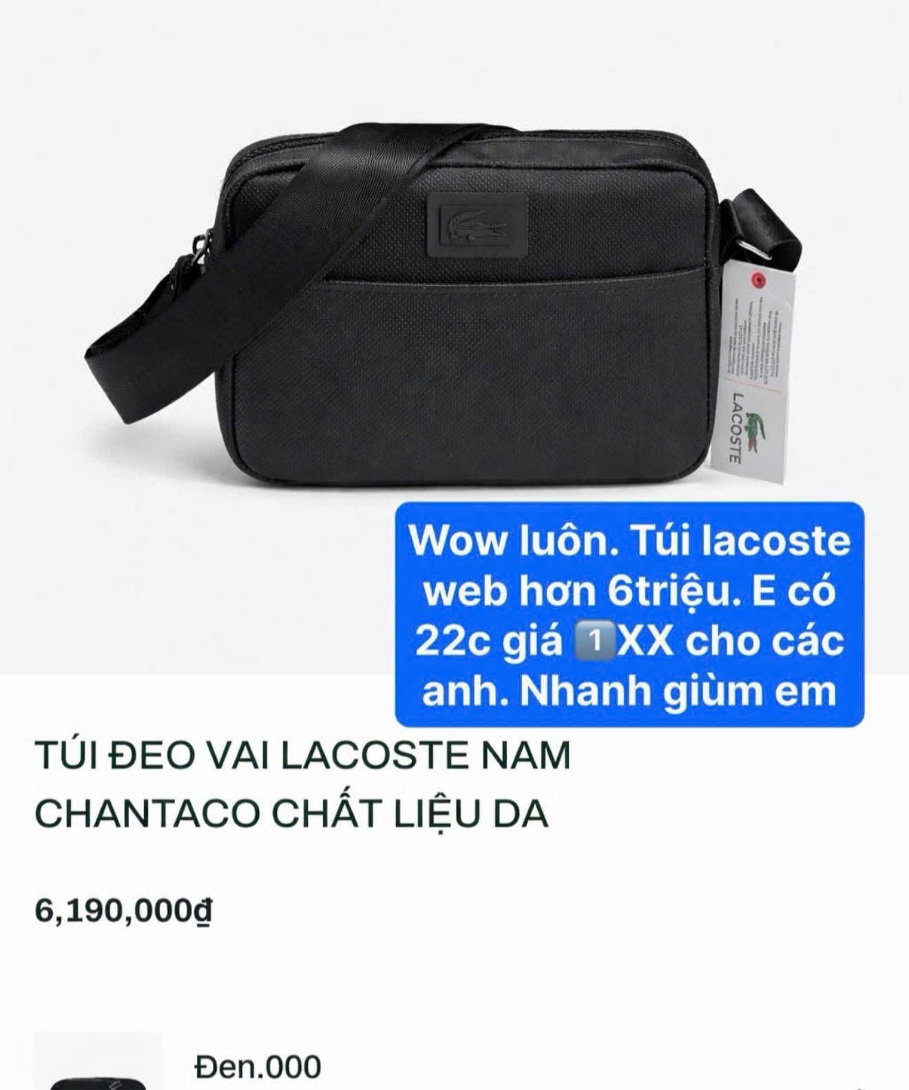 TÚI ĐEO VAI LCT NAM XUẤT DƯ