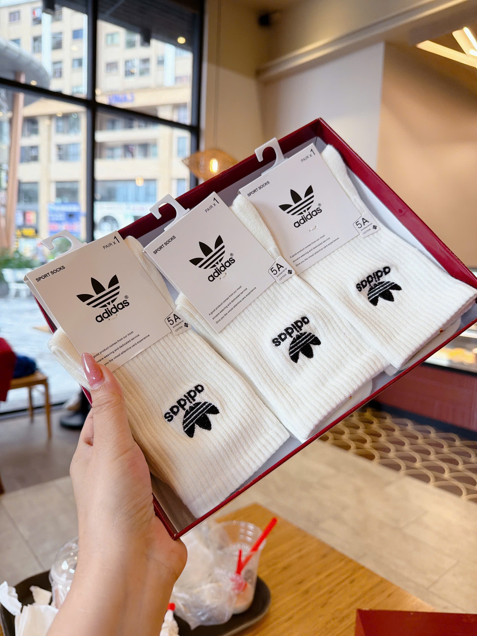 Hàng đẹp cao cổ - SET 10 ĐÔI TẤT THƠM THƯƠNG HIỆU CAO CỔ