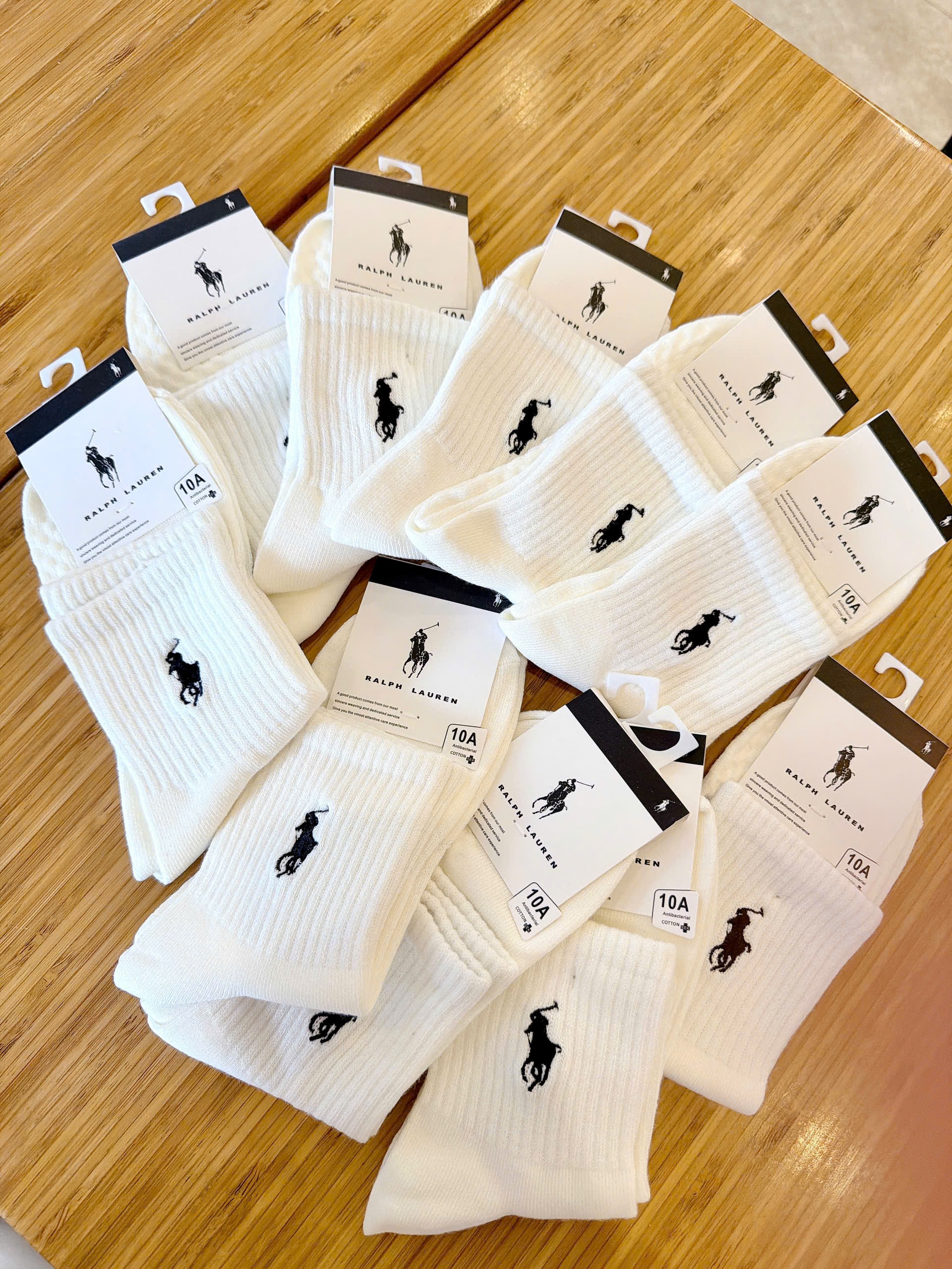 Hàng đẹp cao cổ - SET 10 ĐÔI TẤT THƠM THƯƠNG HIỆU CAO CỔ