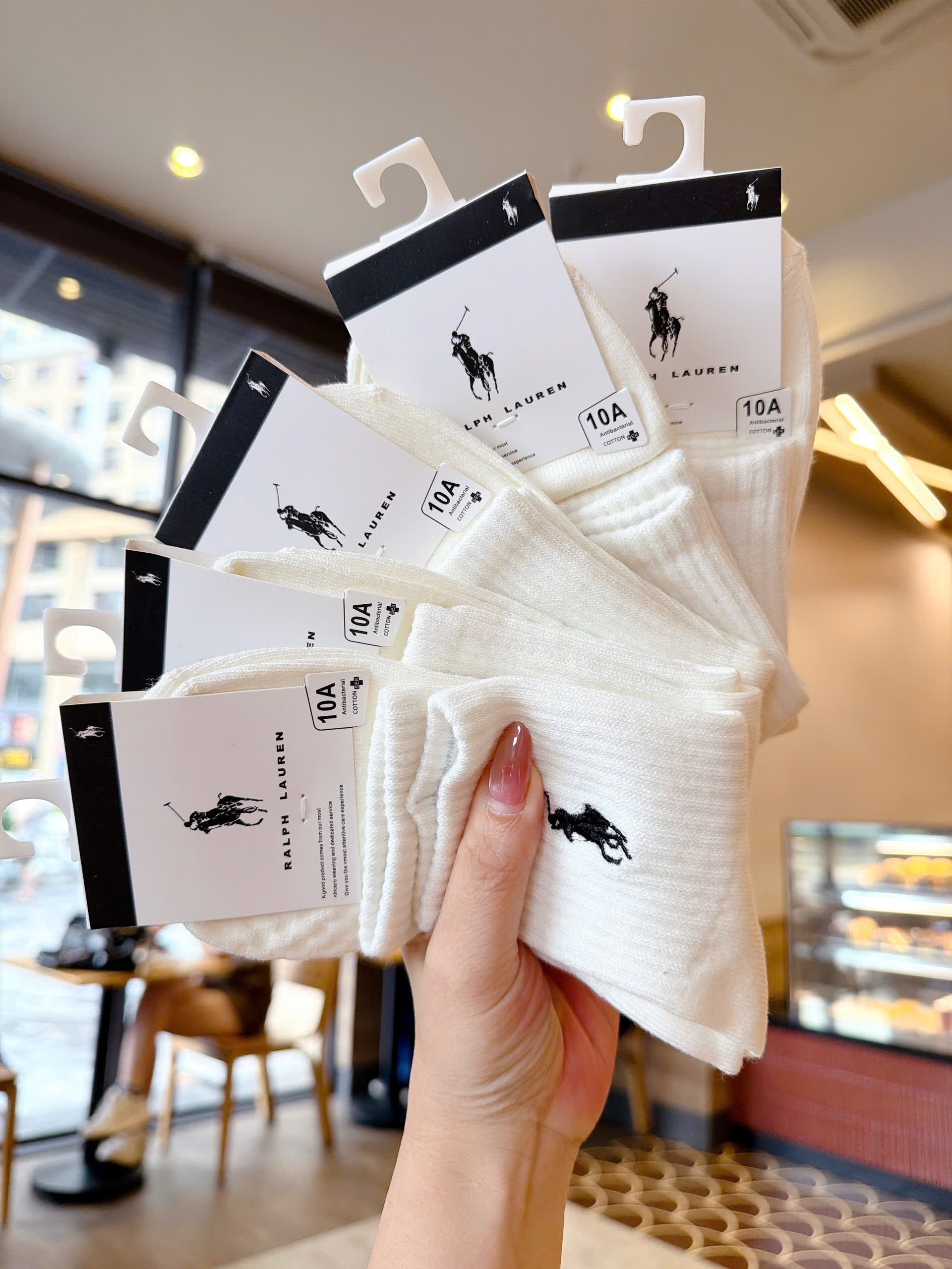 Hàng đẹp cao cổ - SET 10 ĐÔI TẤT THƠM THƯƠNG HIỆU CAO CỔ