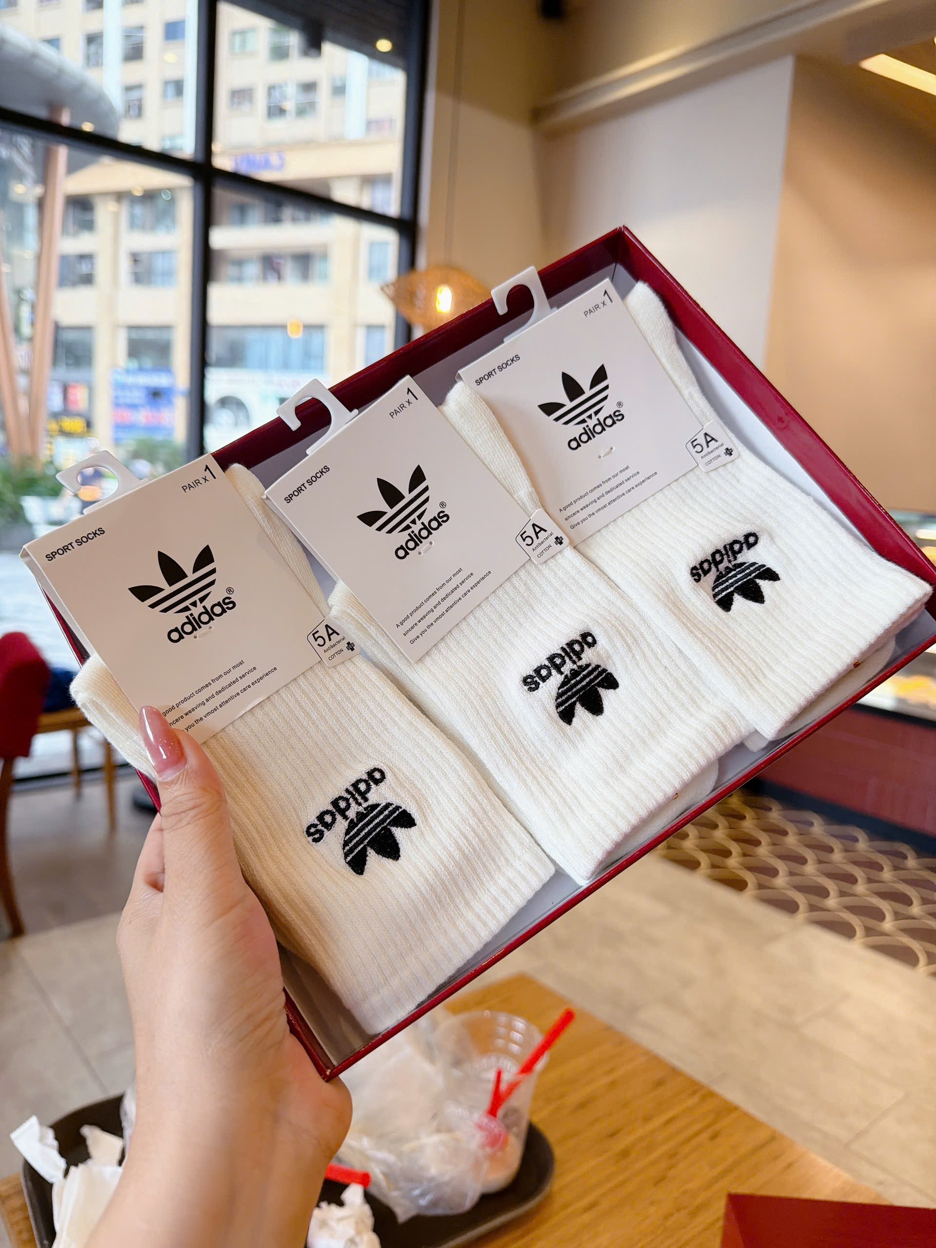 Hàng đẹp cao cổ - SET 10 ĐÔI TẤT THƠM THƯƠNG HIỆU CAO CỔ