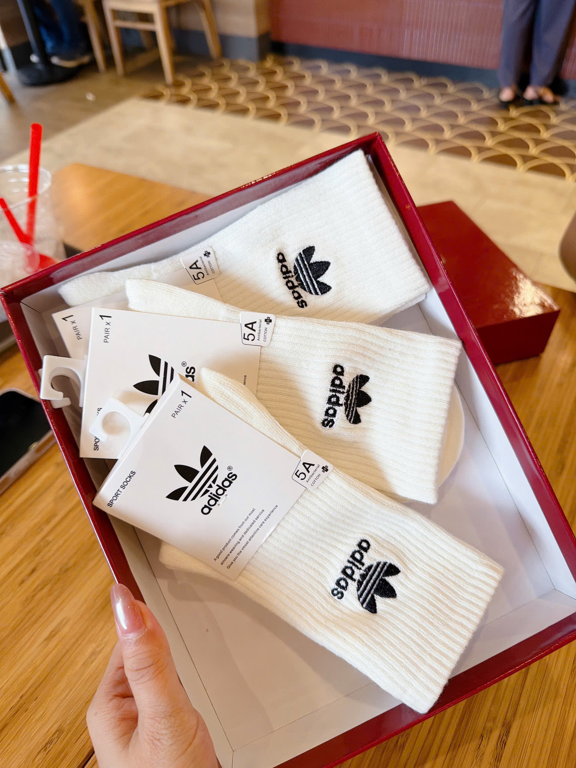 Hàng đẹp cao cổ - SET 10 ĐÔI TẤT THƠM THƯƠNG HIỆU CAO CỔ