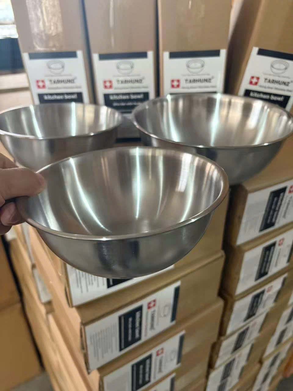Hàng tuồn auth - SET 3 ÂU INOX XUẤT MỸ AUTH XỊN