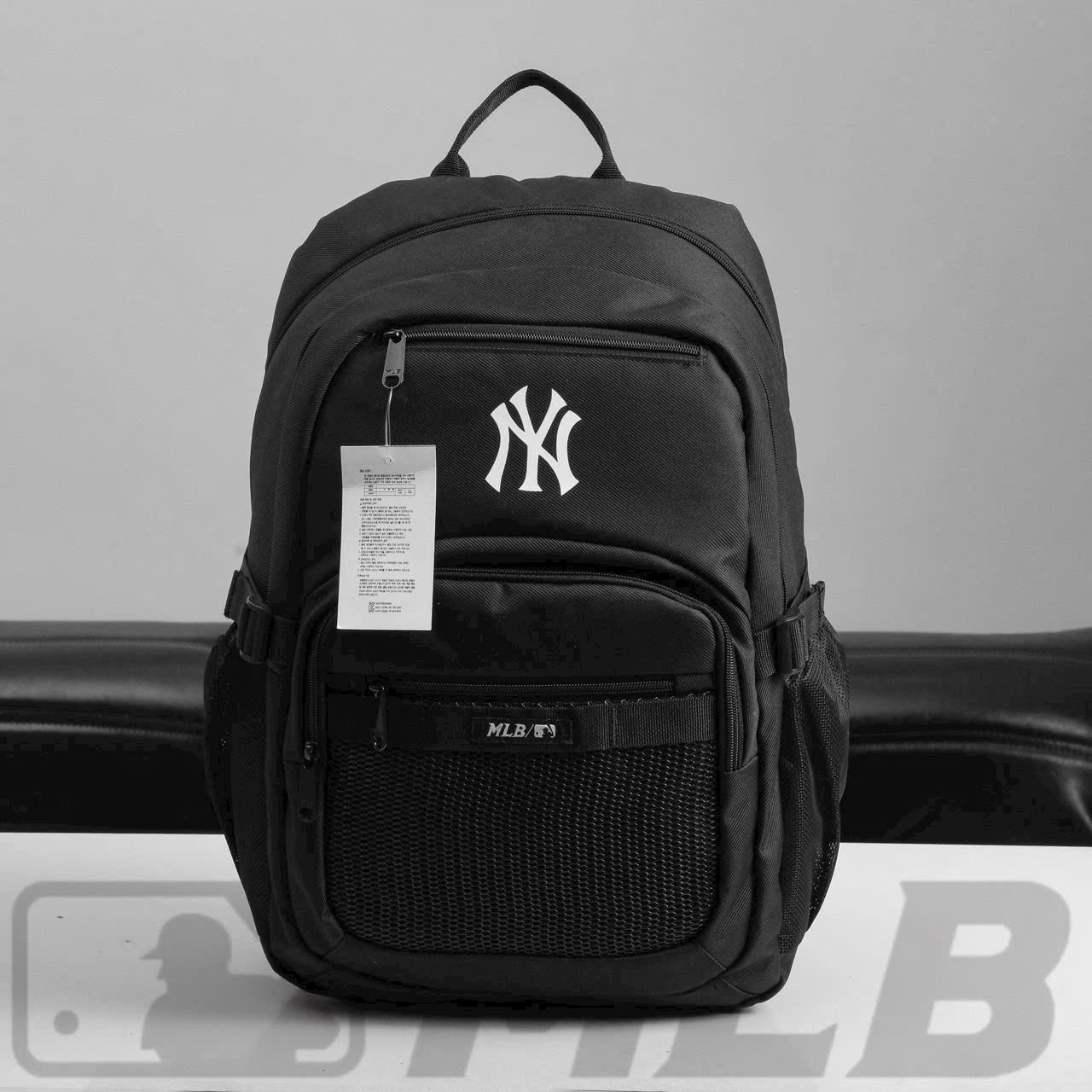 Hàng xuất đẹp - BALO MLB NY ĐEN NAM NỮ