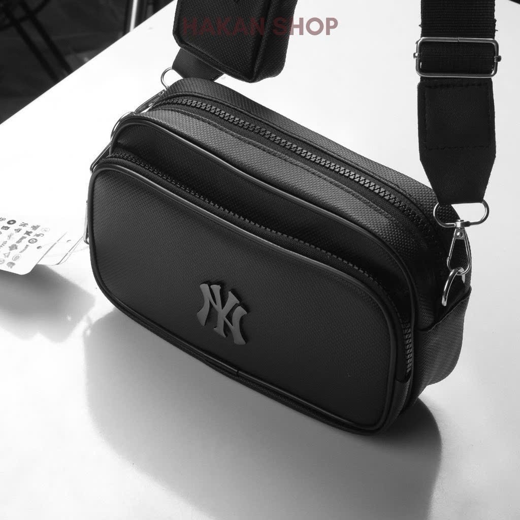Hàng xuất đẹp - TÚI XÁCH MLB KÈM VÍ NHỎ MÀU ĐEN
