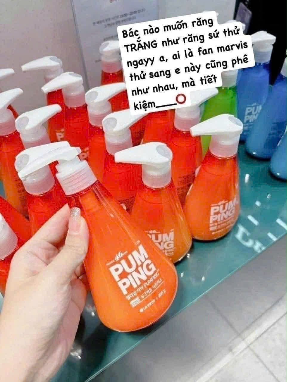 KEM ĐÁNH RĂNG HƯƠNG CAM CHANH HQ MÀU CAM