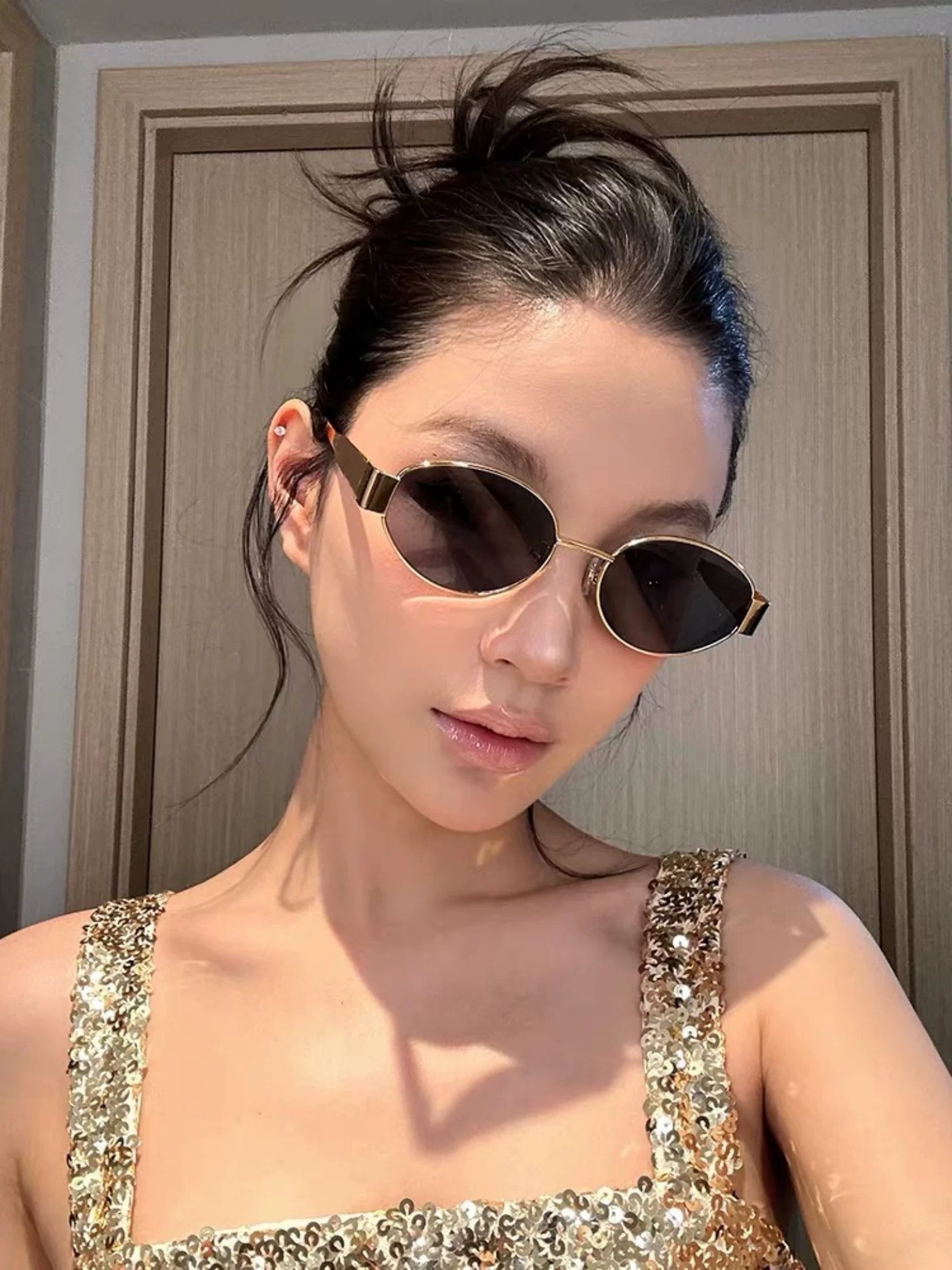 KÍNH MẮT CELIN GỌNG SẮT