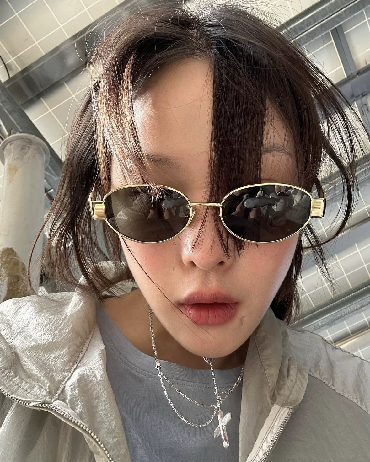 KÍNH MẮT CELIN GỌNG SẮT