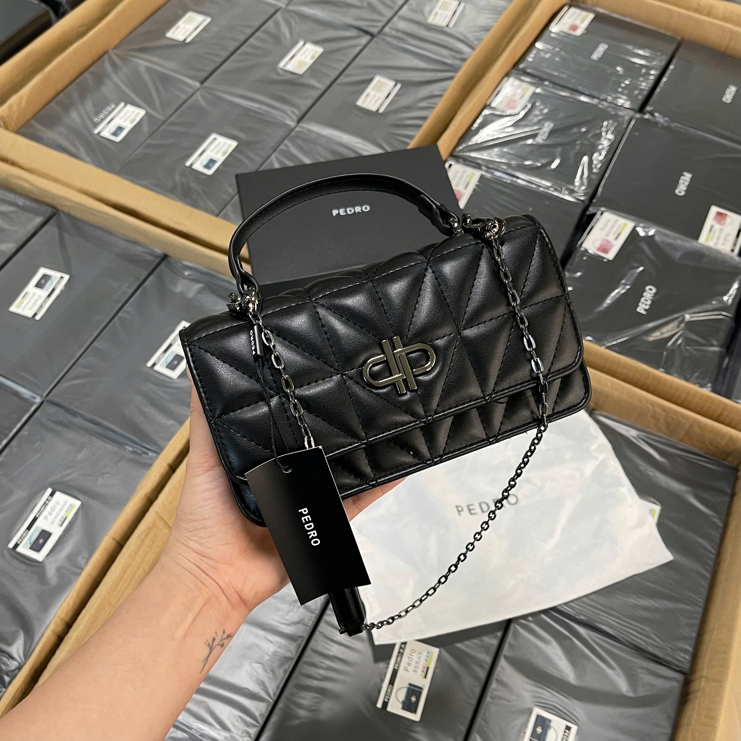 M0608P - TÚI XÁCH PERDO XUẤT DU 4 MÀU