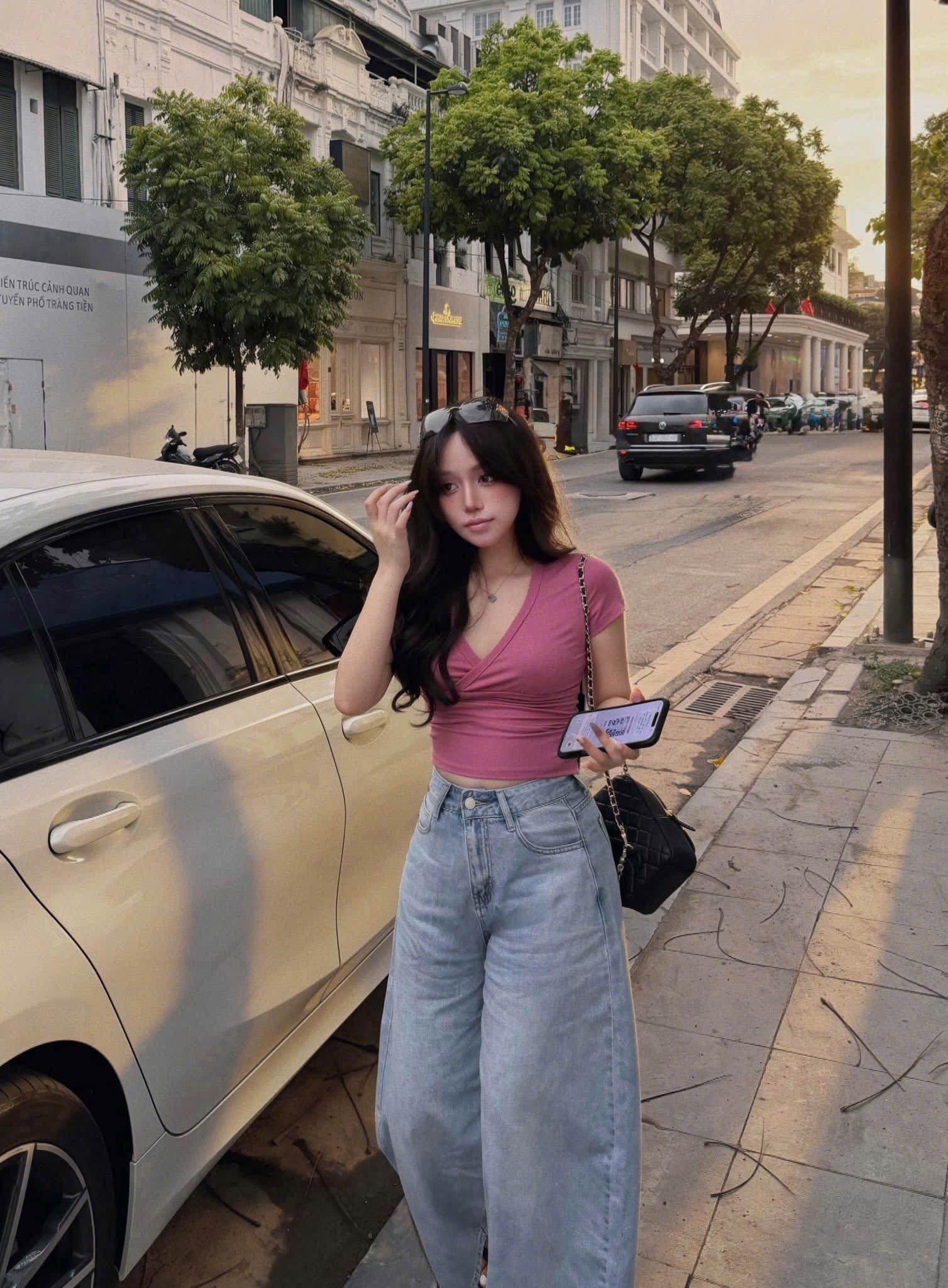 M2139 - ÁO PULL TRƠN CỔ TIM QC V NGỰC