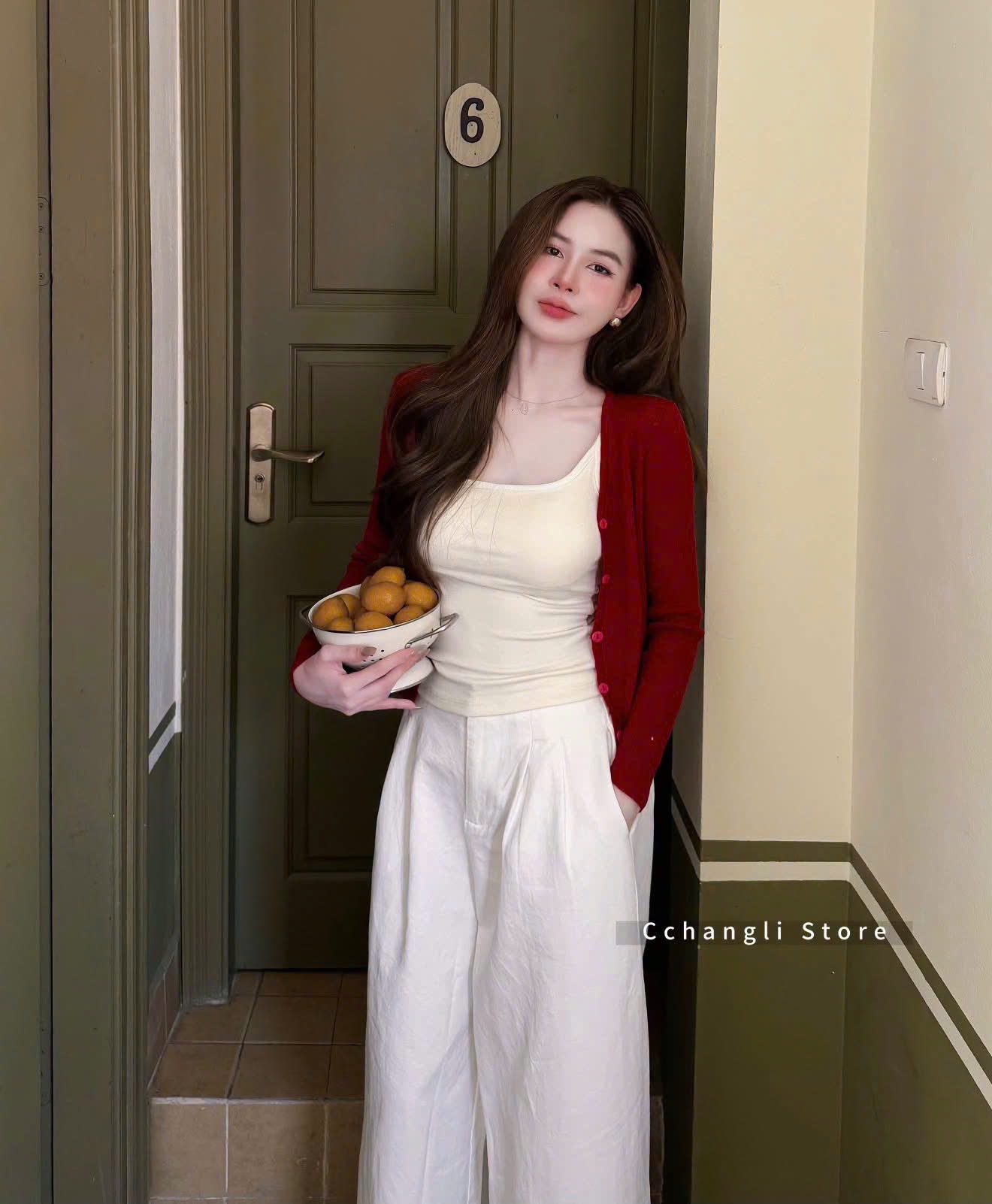 M35481 - ÁO LEN CDG ĐỎ QCCC
