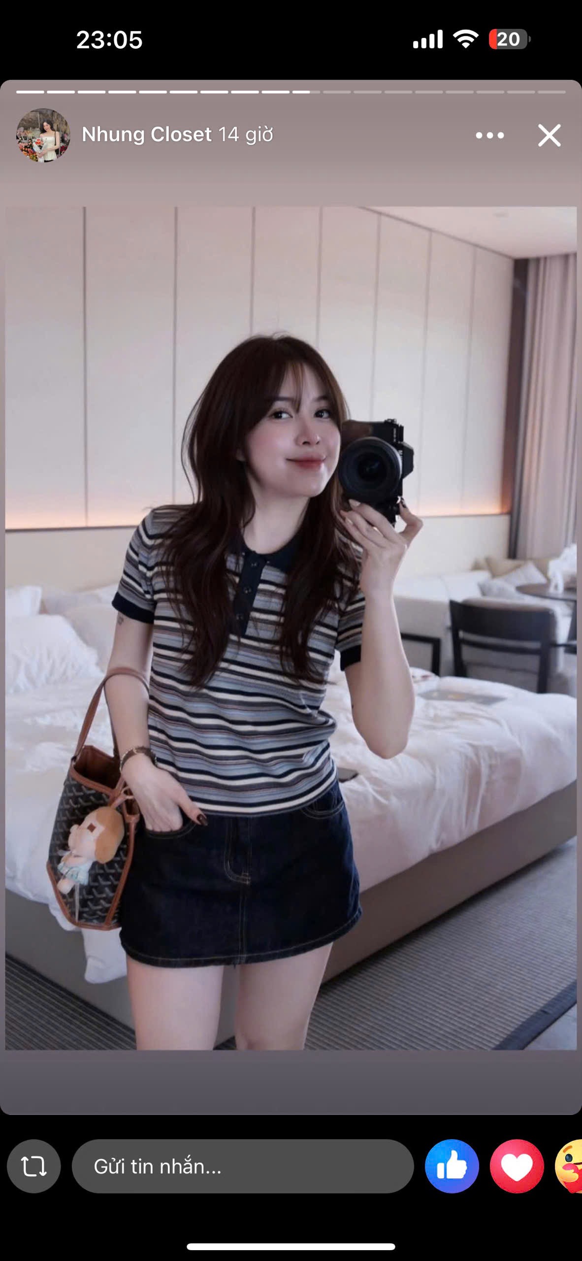 M9191 - ÁO LEN POLO KẺ WGWE QC