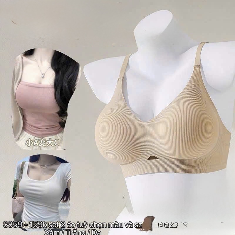 M9737 - ÁO LÓT BRA SU MỎNG ĐỆM NƯỚC THOÁNG KHÍ L1