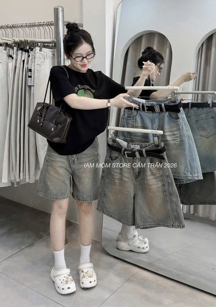 QUẦN JEAN NGỐ CAN SƯỜN 2 MÀU
