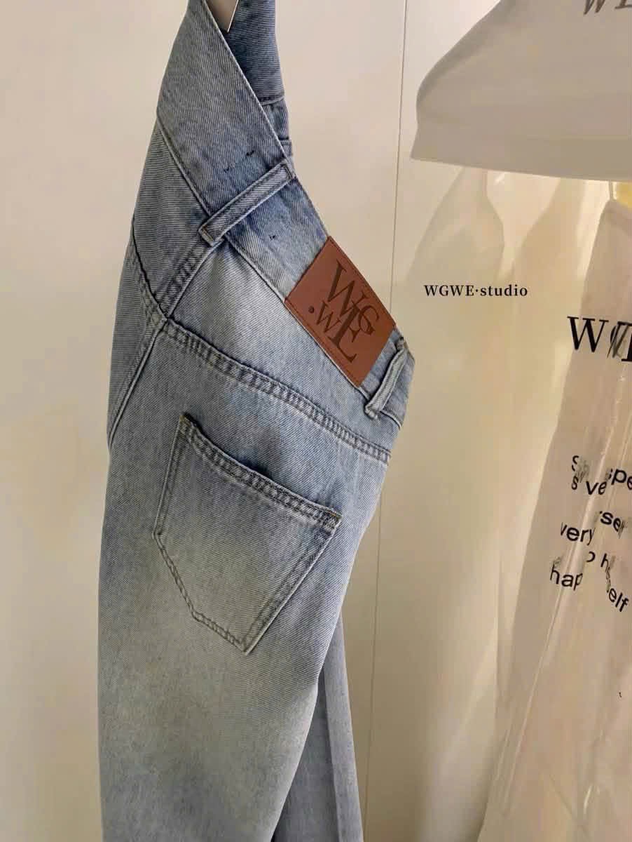 QUẦN JEAN SUÔNG XANH 2 TÚI TRƯỚC M307 - 3837 WGWE