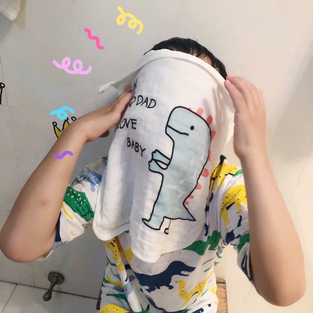 SET 10 KHĂN MẶT XÔ MUSLIN