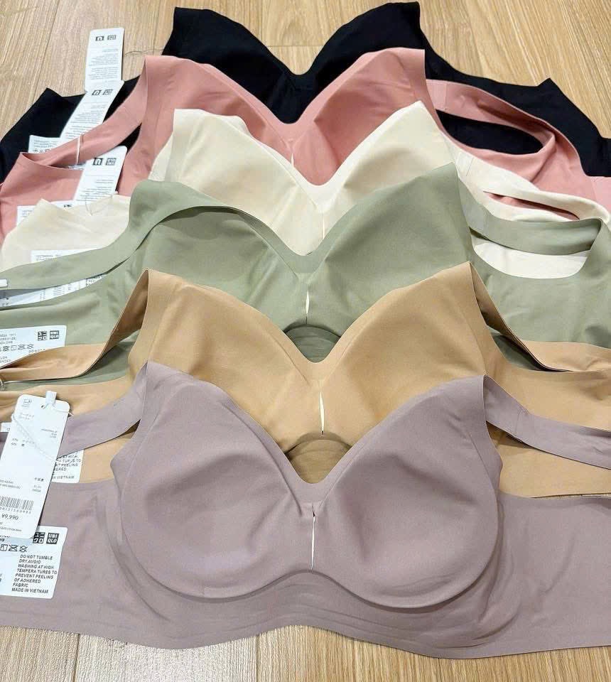 SET 2 ÁO LÓT BRA UNI XUẤT DƯ / random mau