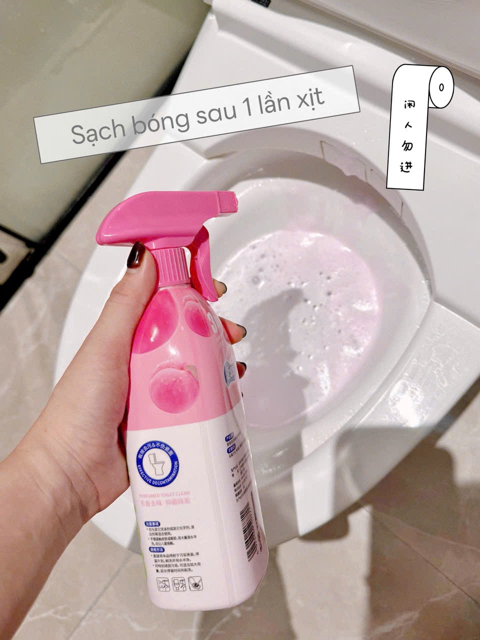 SET 2 CHAI TẨY VỆ SINH DẠNG BỌT