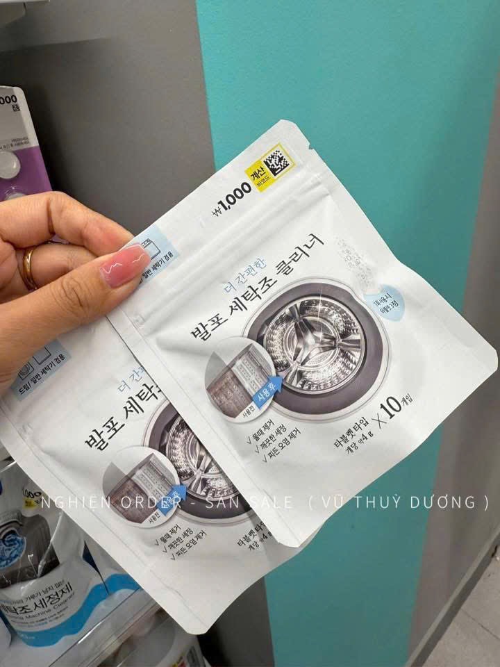 SET 2 GÓI VIÊN TẨY LỒNG GIẶT HQ
