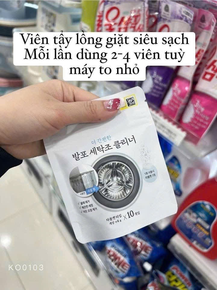 SET 2 GÓI VIÊN TẨY LỒNG GIẶT HQ