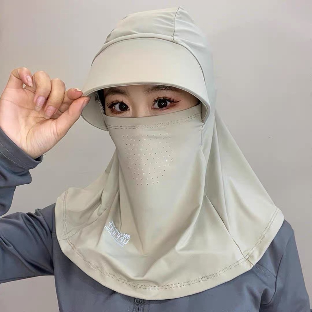SET 2 MŨ NẮNG KHẨU TRANG 90+ random màu