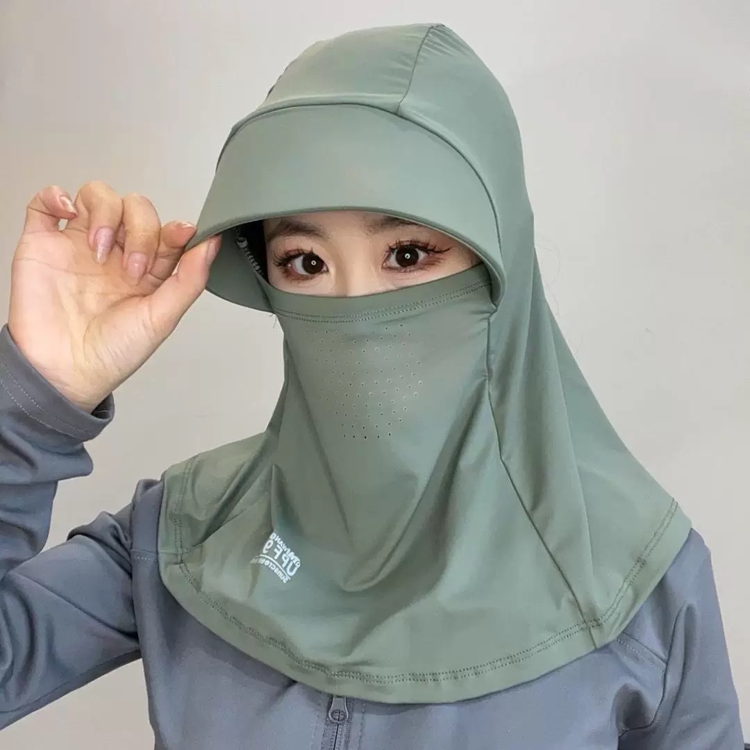 SET 2 MŨ NẮNG KHẨU TRANG 90+ random màu