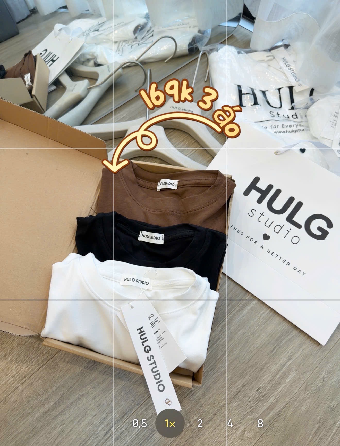 SET 3 ÁO PULL CỘC ĐEN TRẮNG NÂU