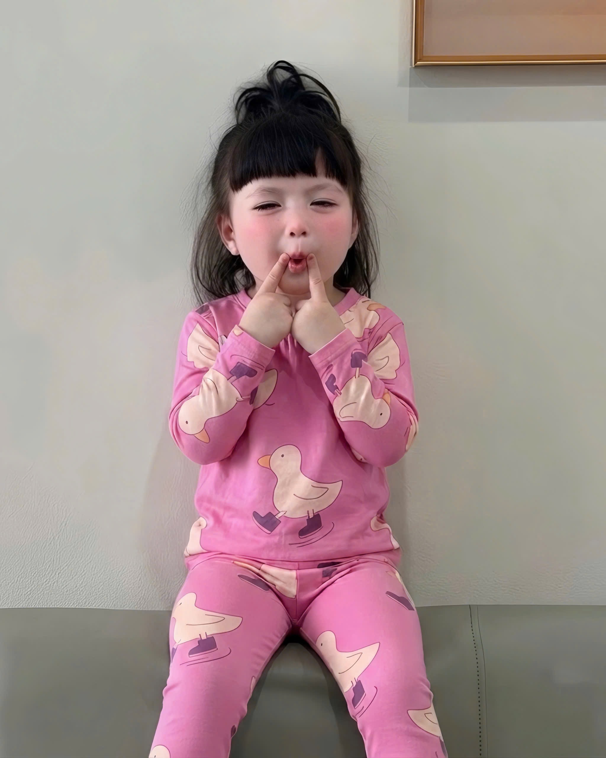 SET 3 BỘ HÌNH HOA DR BE HỒNG BG