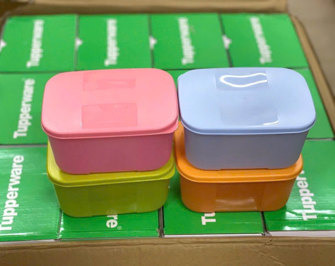 SET 4 HỘP ĐỰNG THỰC PHẨM TUPP PASTER 700ML FULL BOX
