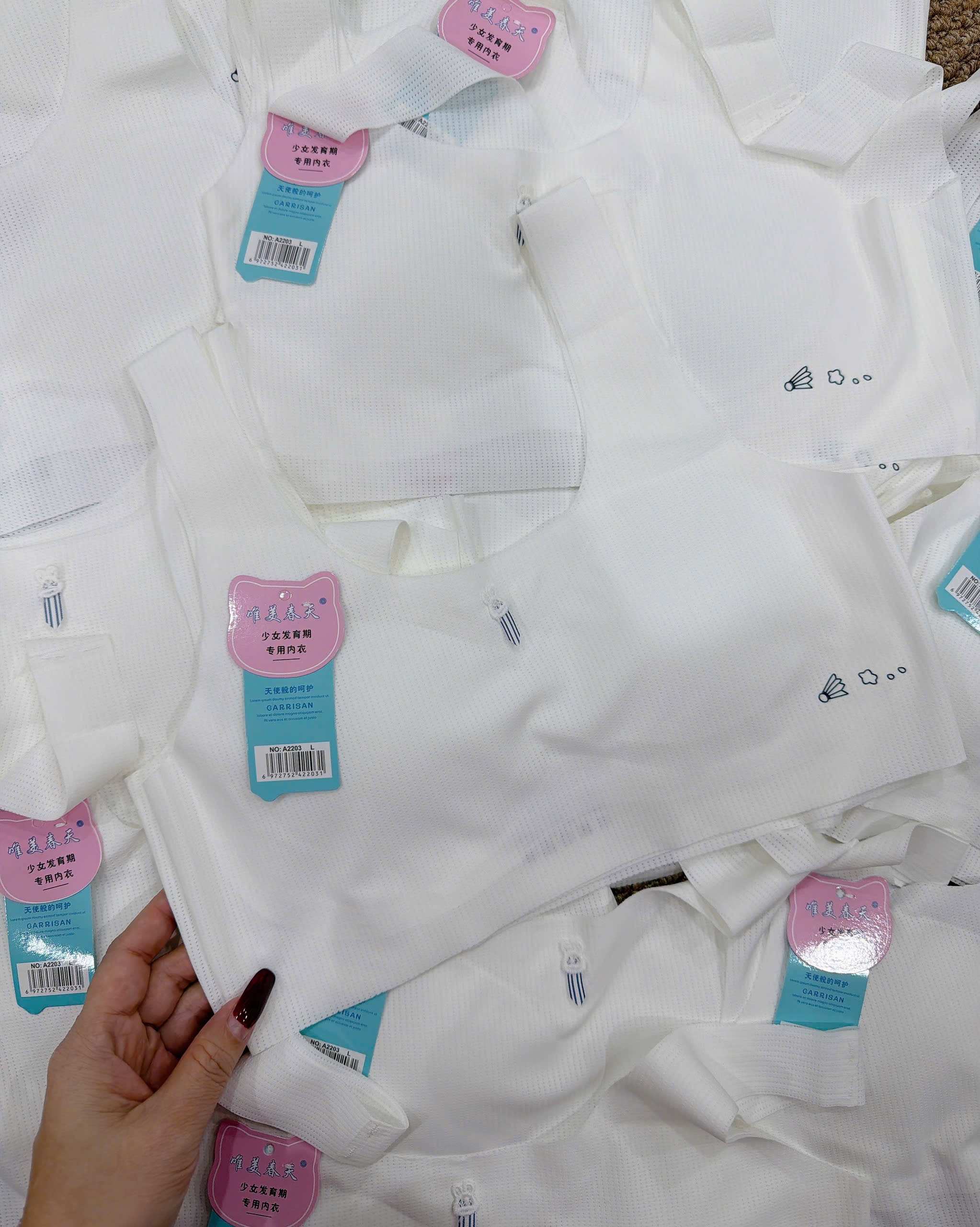 SET 5 ÁO LÓT HỌC SINH THÔNG HƠI A2303