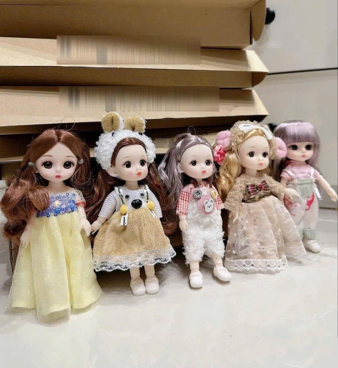 SET 5 BÚP BÊ CHO BÉ
