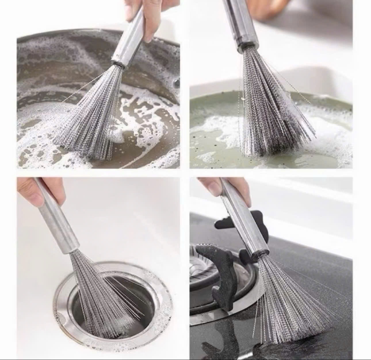 SET 5 CỌ NỒI BẾP XOONG INOX