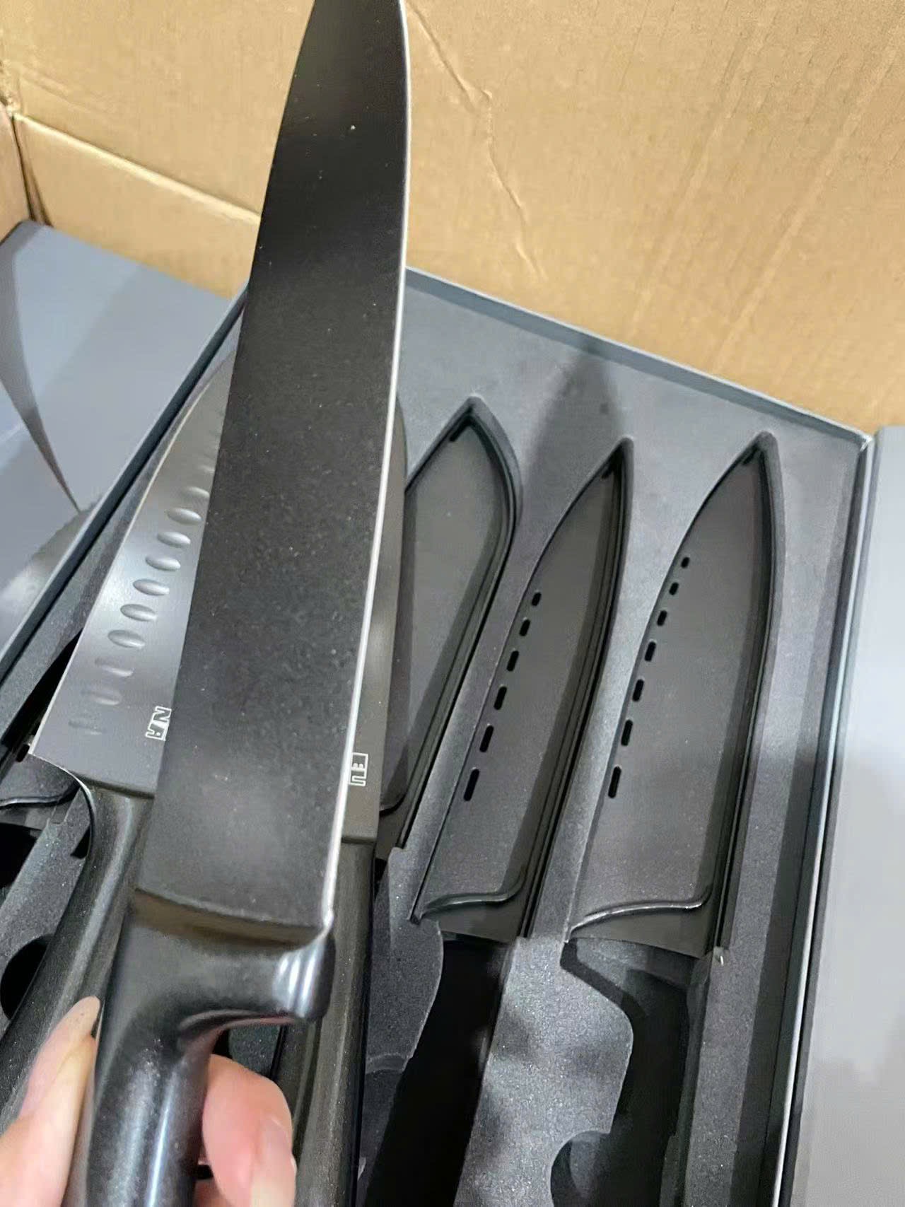 SET 5 DAO ĐÚC THÉP NGUYÊN KHỐI EUNA DƯ XIN