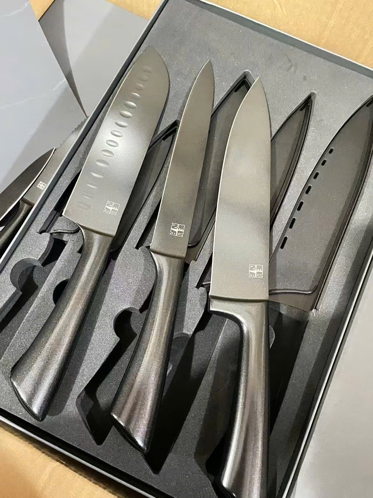 SET 5 DAO ĐÚC THÉP NGUYÊN KHỐI EUNA DƯ XIN