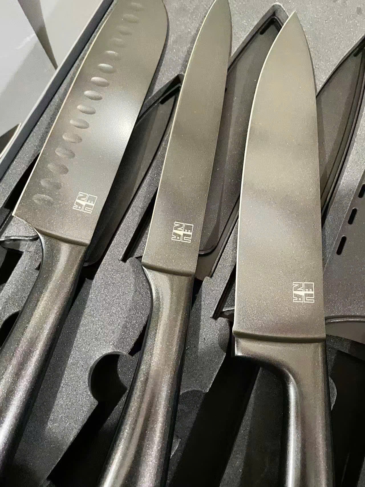 SET 5 DAO ĐÚC THÉP NGUYÊN KHỐI EUNA DƯ XIN