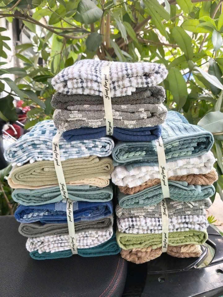 SET 5 KHĂN TẮM GỘI XUẤT MỸ
