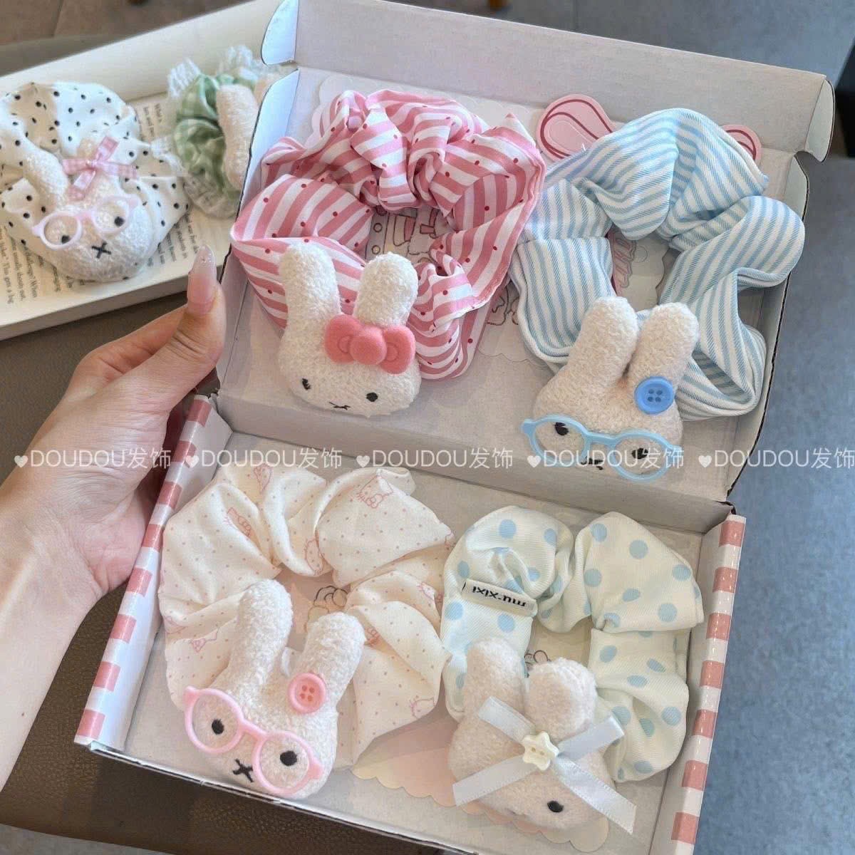 SET 6 BUỘC TÓC HÌNH THỎ MIFFY