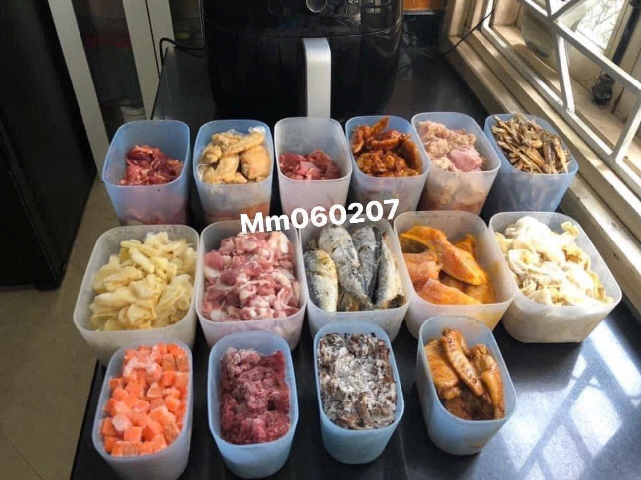 SET 6 HỘP TUPP TRỮ ĐÔNG 1.7L CHÍNH HÃNG FULL BOX