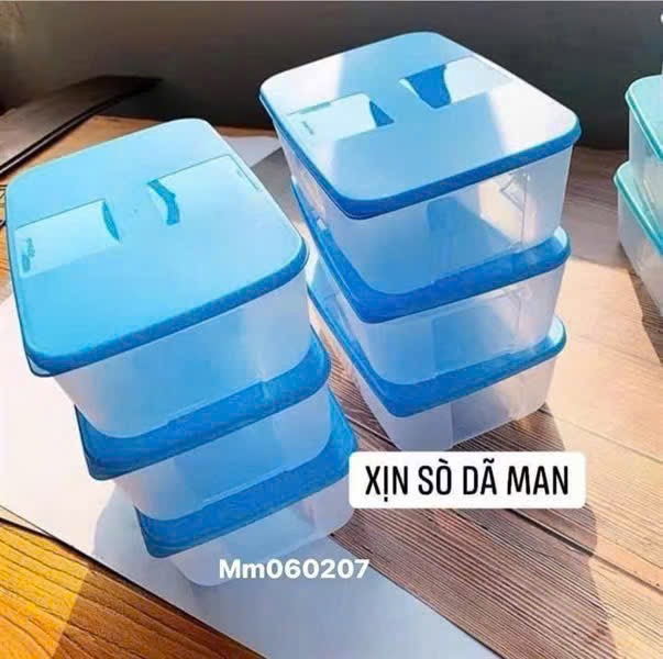 SET 6 HỘP TUPP TRỮ ĐÔNG 1.7L CHÍNH HÃNG FULL BOX