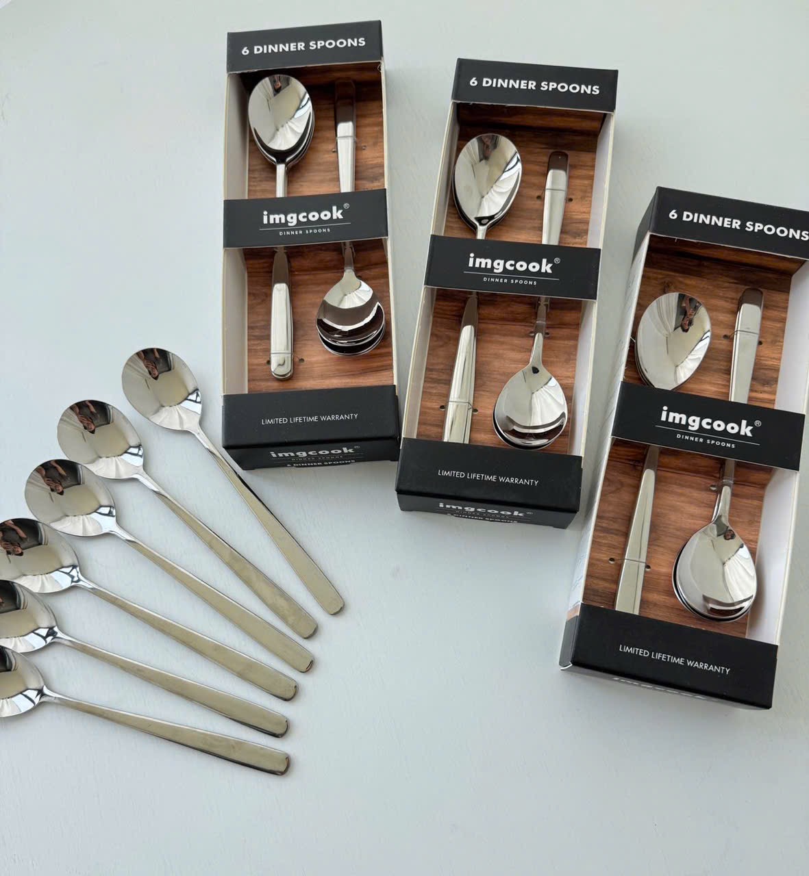 SET 6 THÌA CAO CẤP CHUẨN AUTH CỦA IMGCOOK