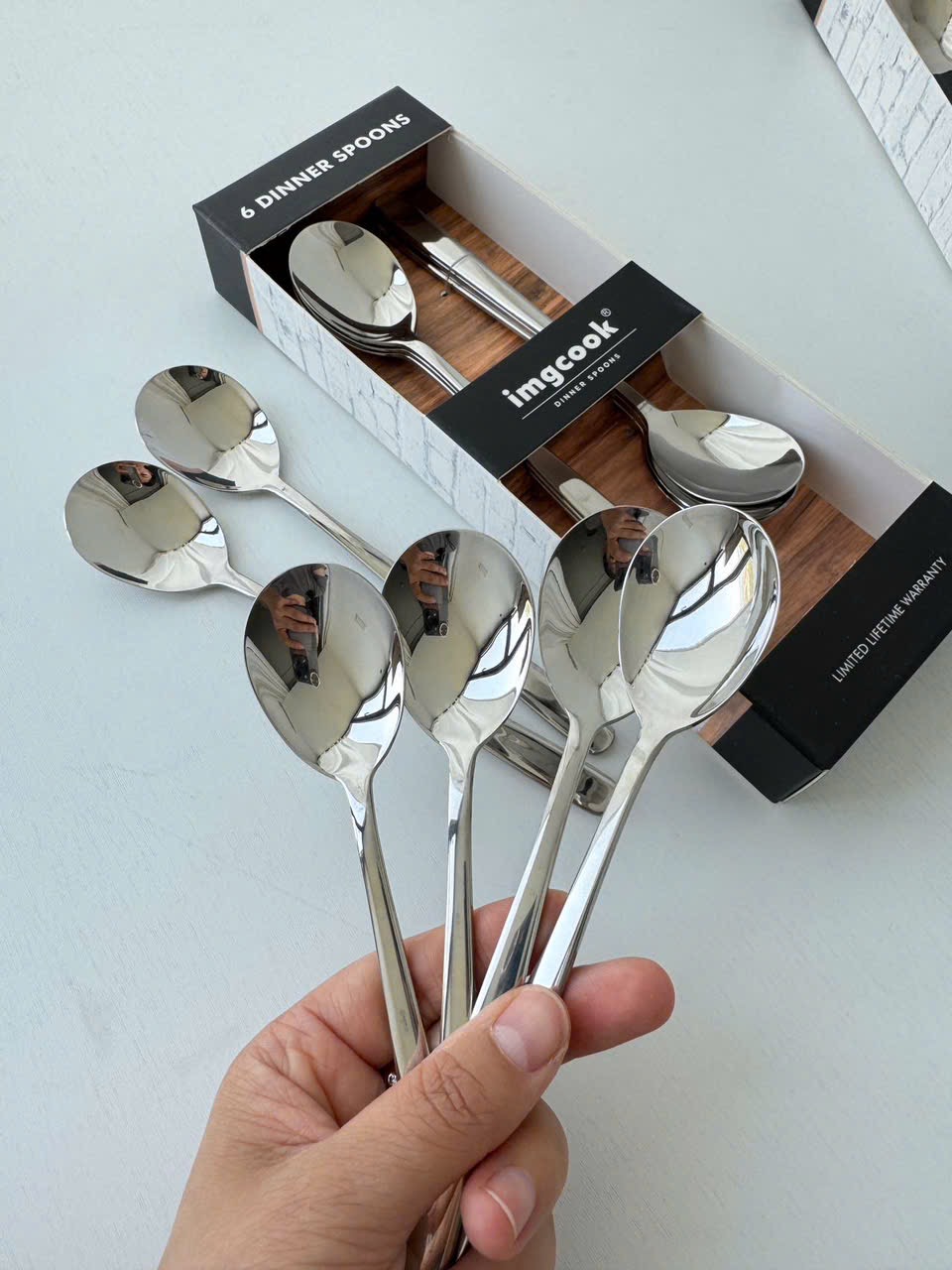 SET 6 THÌA CAO CẤP CHUẨN AUTH CỦA IMGCOOK