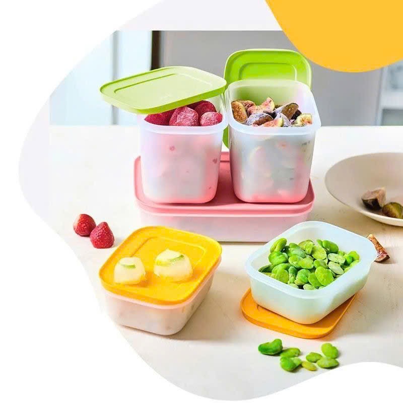 SÉT 8 HỘP ĐỰNG THỰC PHẨM TUPPERWAREv XUẤT XỊN