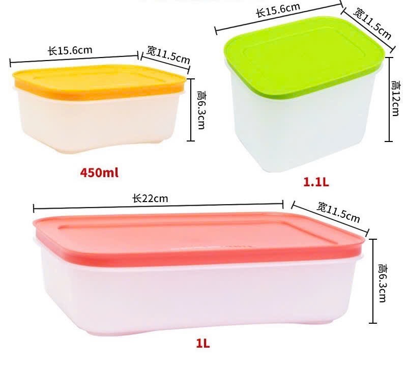 SÉT 8 HỘP ĐỰNG THỰC PHẨM TUPPERWAREv XUẤT XỊN