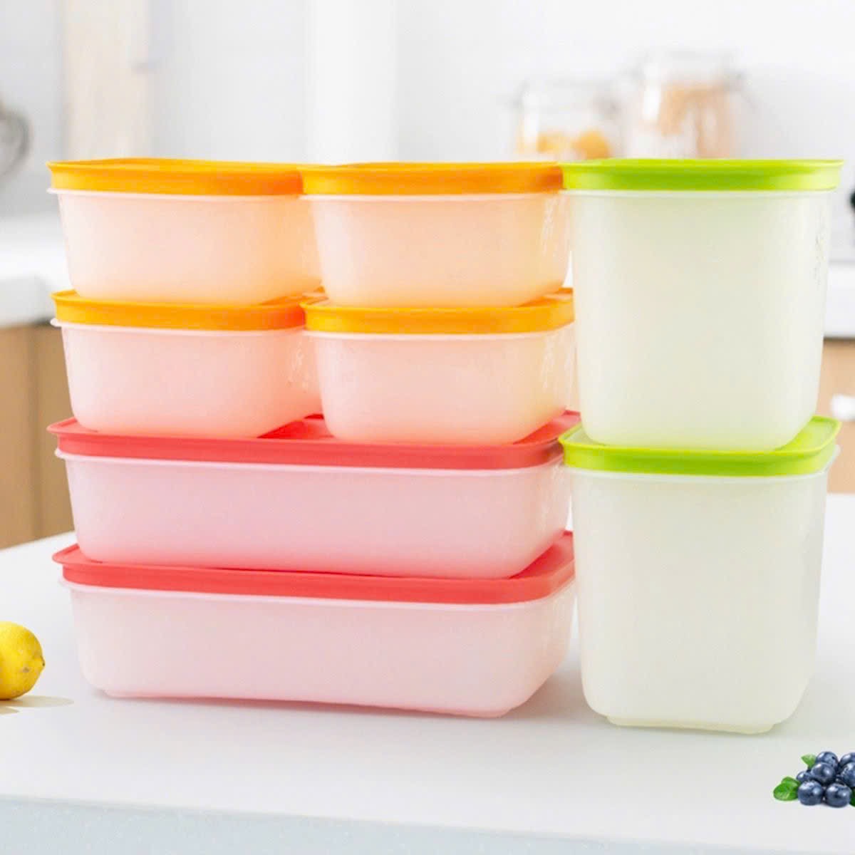 SÉT 8 HỘP ĐỰNG THỰC PHẨM TUPPERWAREv XUẤT XỊN